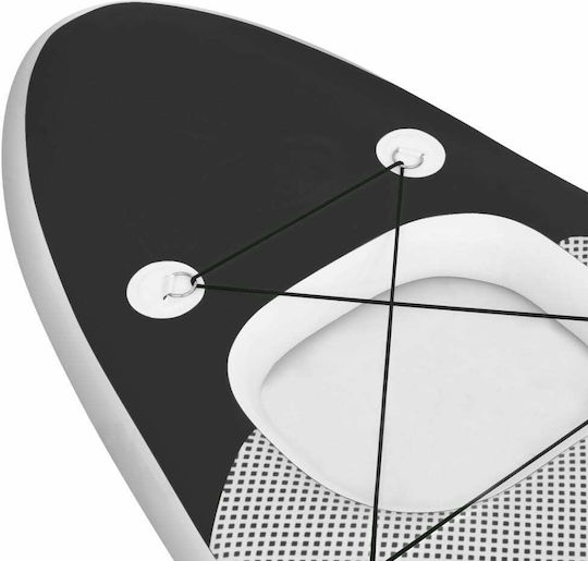 vidaXL Φουσκωτή Σανίδα SUP με Μήκος 3.3m Μαύρη