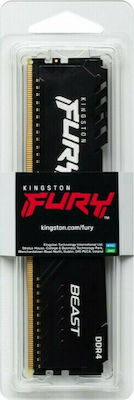 Kingston Fury Beast 32GB DDR5 RAM με Ταχύτητα 5600 για Desktop