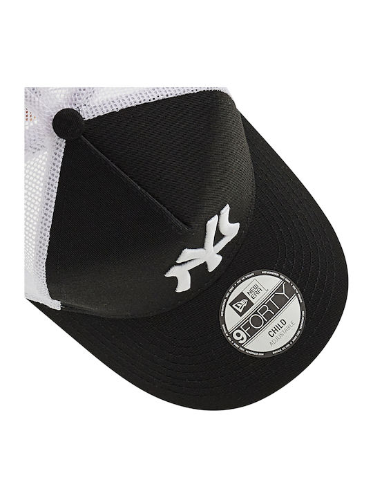 New Era Kids' Hat Jockey Fabric New York Yankees Black