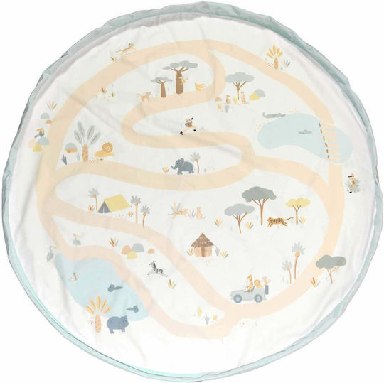 Play&go Jungle Детски Килими Бял 140x140см Play&go Jungle Детски Килими Бял 140x140см