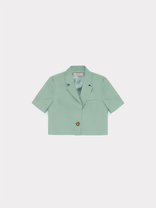 Staff Charlotte Short Women's Blazer Green