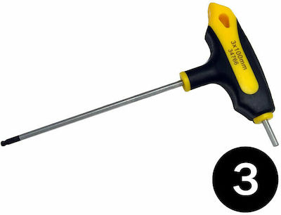 F.F. Group Allen Wrench T Shaped with Head Size 3mm