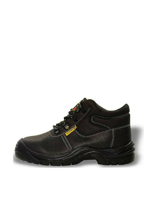 Ft-Safety Step Boots Safety Black S1 with Certification SRC