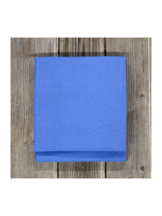 Nima Sheet Super-Double with Elastic 160x200+32cm. Primal Blue