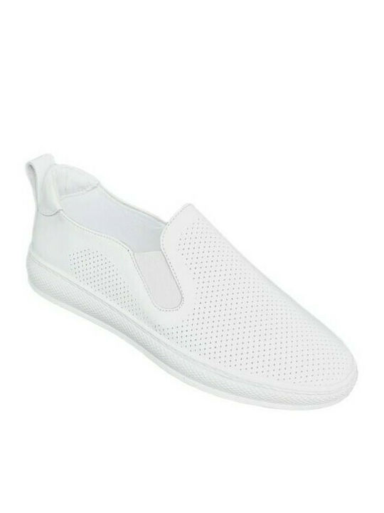 Boxer Anatomic Women's Slip-Ons White