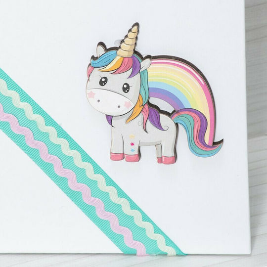 Papillon Kids Handmade Книга за гости с тема Единорог от Картон