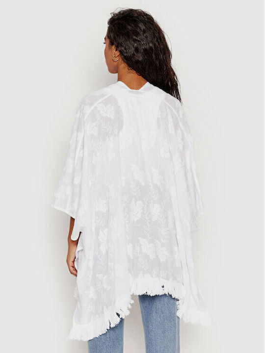 Desigual Clara Κιμονό Παραλίας Λευκό