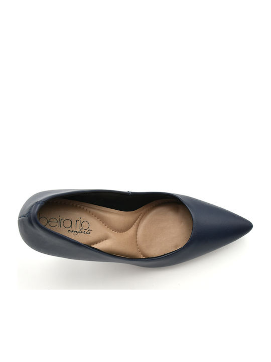 9569 Pantofi cu toc Albastru