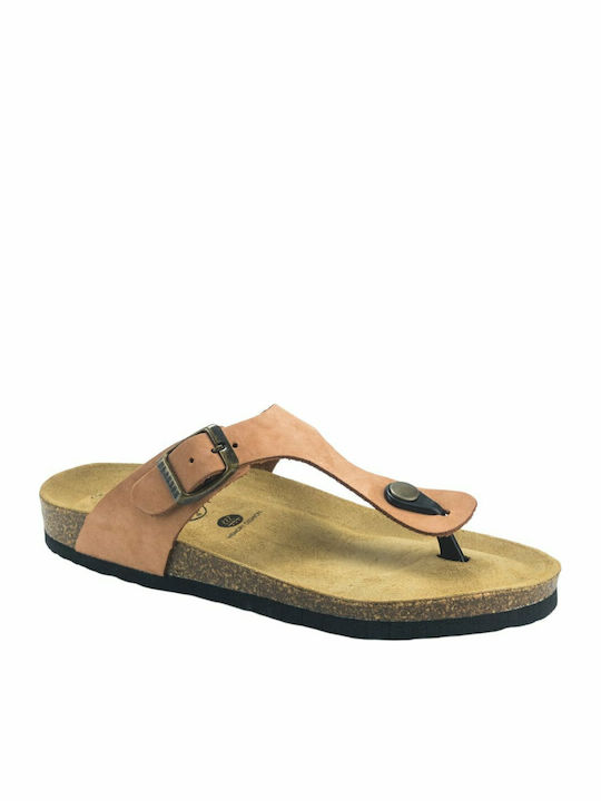 Leather Women's Flat Sandals Anatomic Aragosta