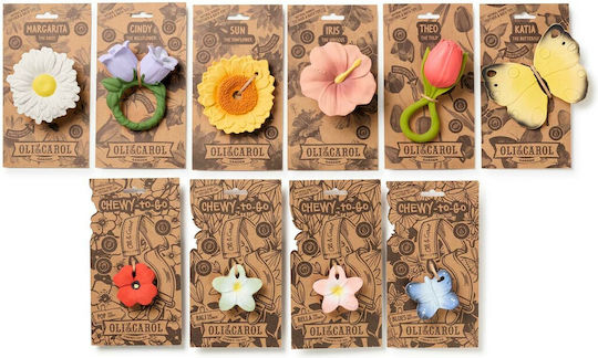 Oli&Carol Daisy the Daisy Teether from Rubber for 0 Months+