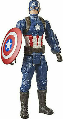 Παιχνιδολαμπάδα Marvel Avengers Titan Hero Captain America για 4+ Ετών Hasbro