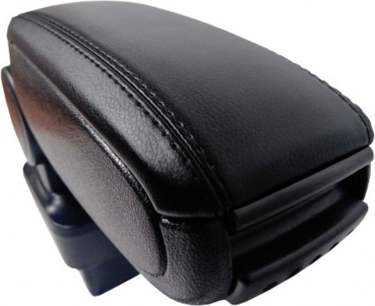 Auto Armlehnenkonsole Kompatibel mit Volkswagen Einkaufswagen / Touran 2003-2019 in Schwarzer Farbe