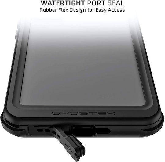 Ghostek Nautical 4 360 Full Cover Πλαστικό 1.25mm Αδιάβροχο Διάφανο/Μαύρο (Galaxy S22+ 5G)