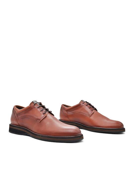 Δερμάτινα Ανδρικά Casual Παπούτσια Cognac
