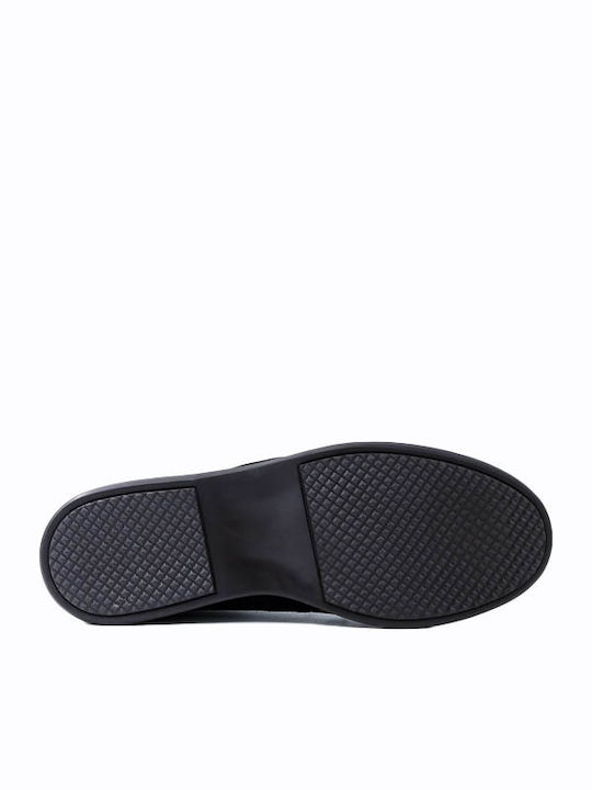 Suede Ανδρικά Μποτάκια Μαύρα
