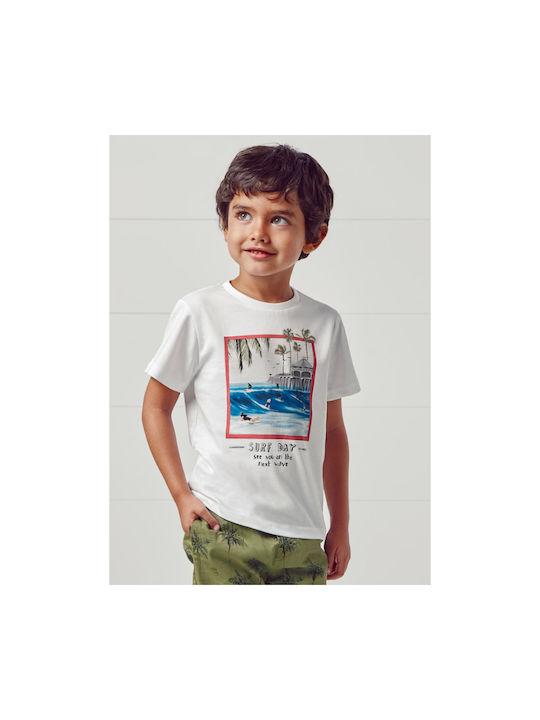 Mayoral Kids T-shirt White