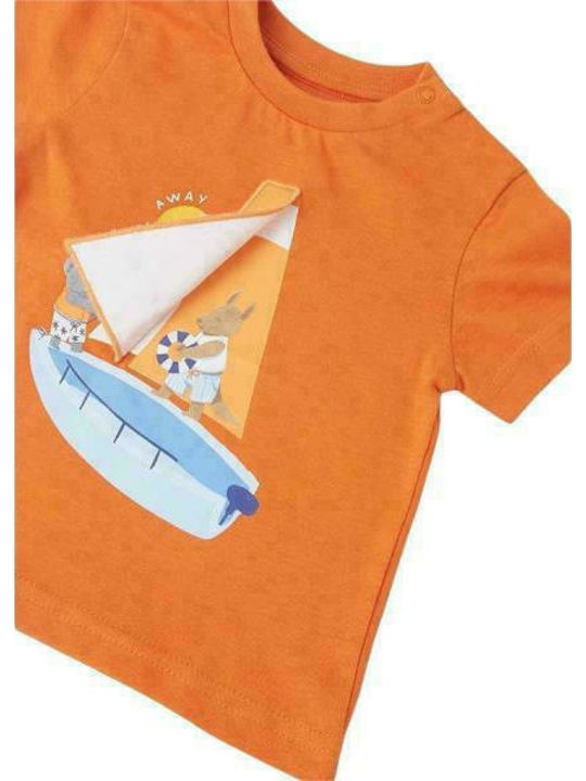 Tricou pentru copii Portocaliu Play