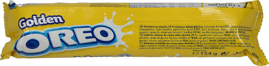 Oreo Μπισκότα με Γέμιση Βανίλια 154gr