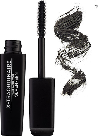 Seventeen X-Traordinaire Mascara for volume, Curling & Length 01 Black 12ml