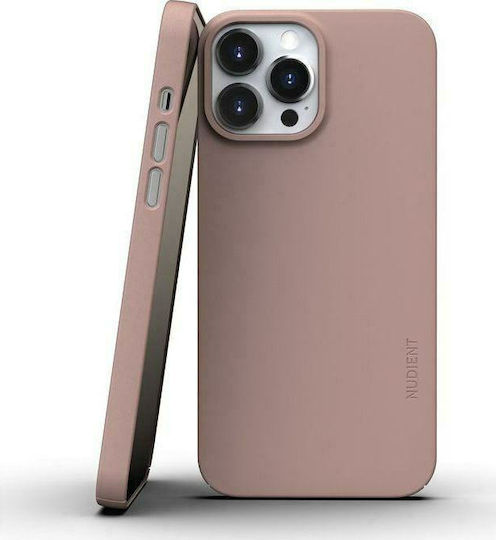 Nudient Thin Back Cover Πλαστικό 1mm Dusty Pink (iPhone 13 Pro Max)