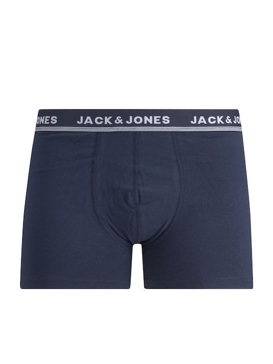 Jack & Jones Boxeri pentru bărbați Negru / Navy 2Pachet