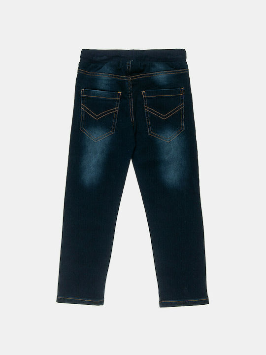 Alouette Pantaloni copii din denim Albastru