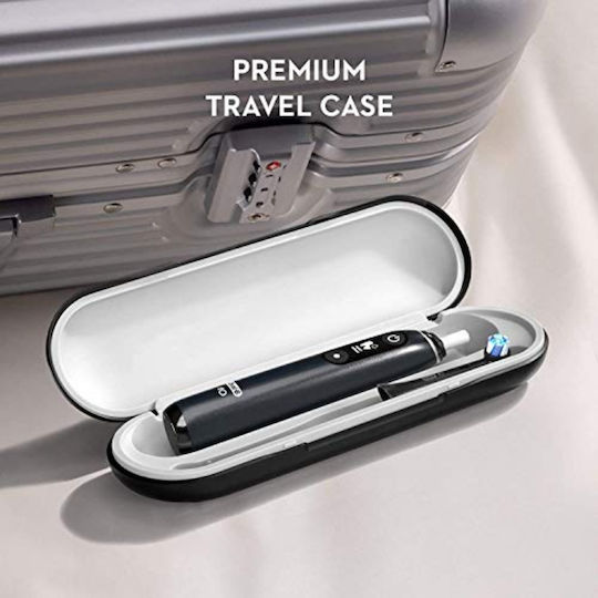Oral-B iO Series 7 Electric Toothbrush with Timer, Pressure Sensor, and Travel Case Black