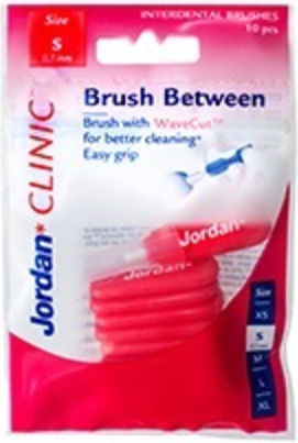 Jordan Clinic Interdental Interdental Brushes 0.5mm Red 10pcs