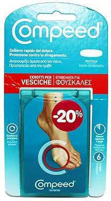 Compeed Vesciche 1 Blister Gel Patches Small 6pcs