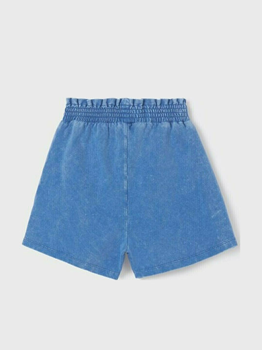 Mayoral Kids' Shorts/Bermudas Fabric Blue