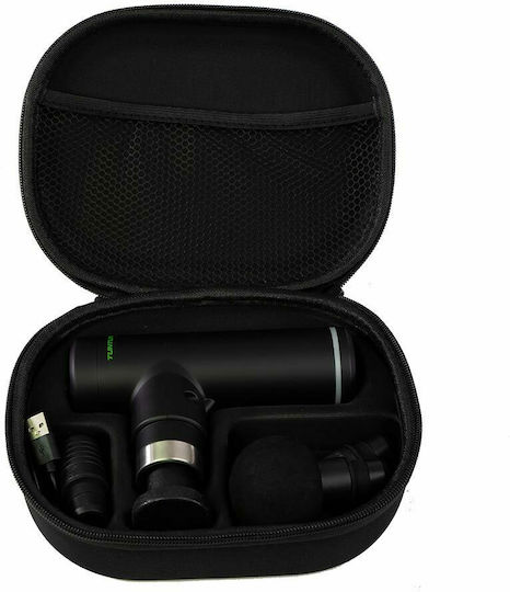 Tunturi Waffe Massage für die Beine, den Körper & die Hände mit Vibration Schwarz