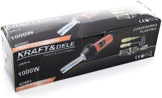 Kraft & Dele Lötkolben Elektrisch 1000W mit Temperaturregelung