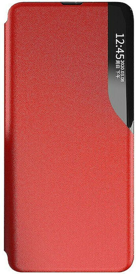 Ancus Smart Flip Book Plastic Roșu (Galaxy A03s)