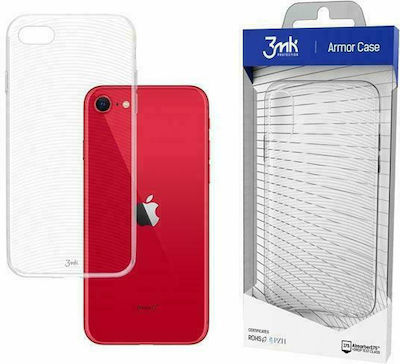 3MK Silicone Back Cover Durable Transparent (iPhone 8/7)