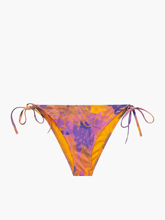 Bikini Slip with Ties Floral