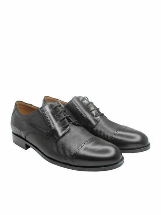 Δερμάτινα Ανδρικά Oxfords Μαύρα