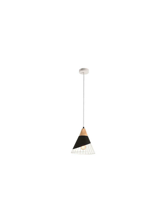 Platinet Iris Pendant Light Single-Light for Socket E27 Brown