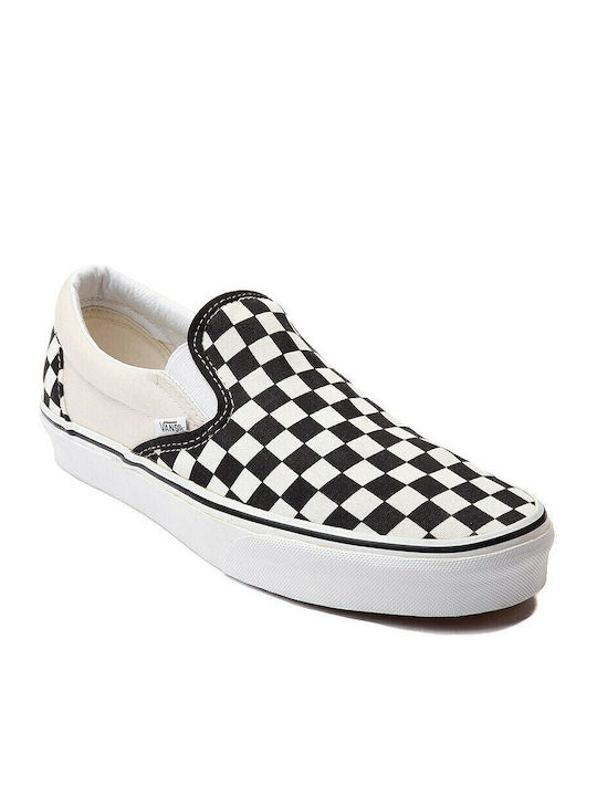 Asher Checkers Πάνινα Ανδρικά Slip-On Μπεζ