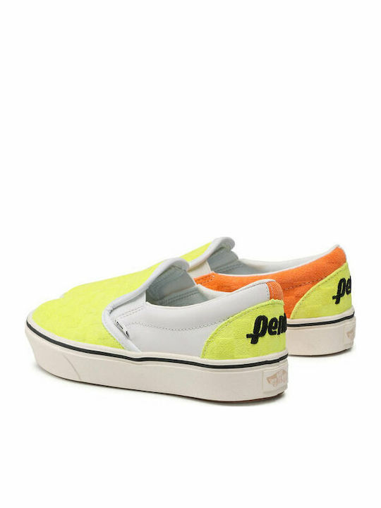 X Penn Comfycush Men's Canvas Slip-Ons Yellow
