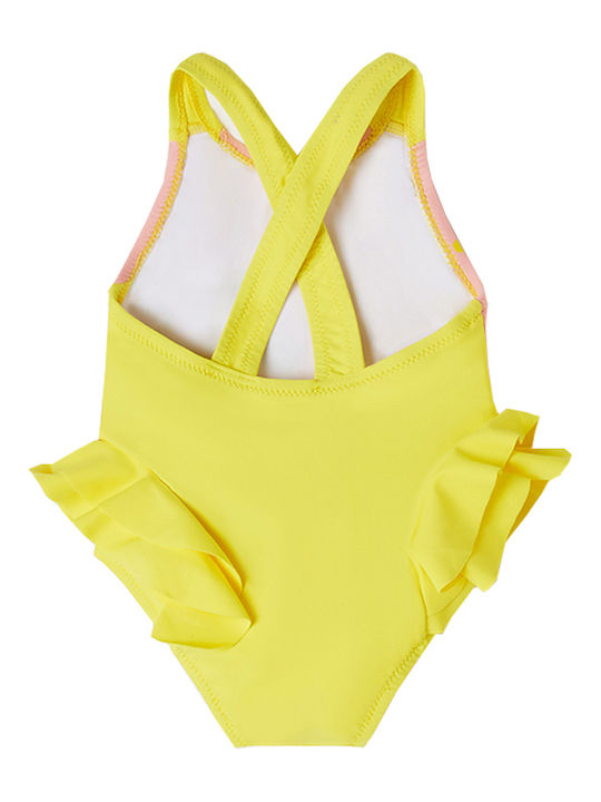 Mayoral Kids Swimwear One-Piece Yellow