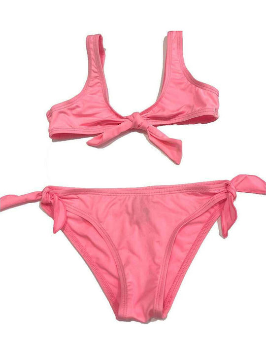 Bluepoint Solids Junior Παιδικό Μαγιό Μπικίνι Ροζ