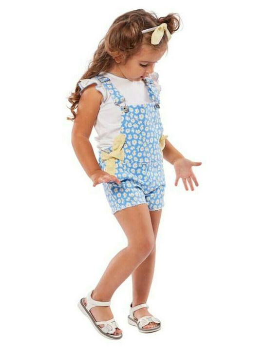 Εβίτα Kids Set with Shorts Summer 2pcs Light Blue