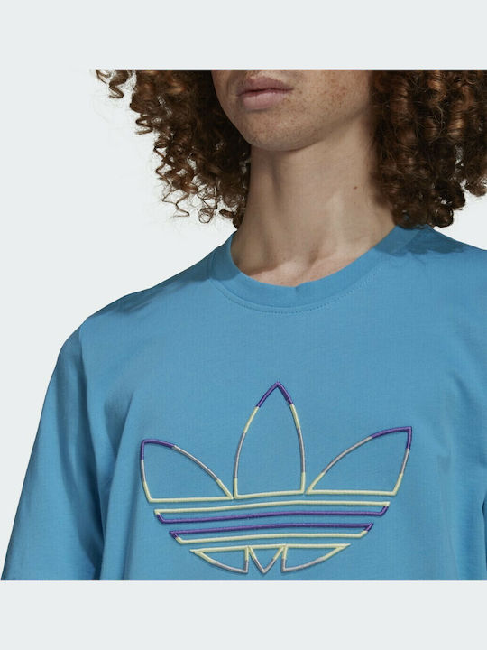 Trefoil Rush Athletic T-shirt Light Blue