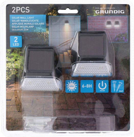 Grundig Στεγανός Ηλιακός Προβολέας LED IP44