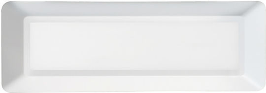 Aca Wandmontierte Außen-Deckenleuchte LED IP65 4W mit Warmweiß Licht 23x80εκ.