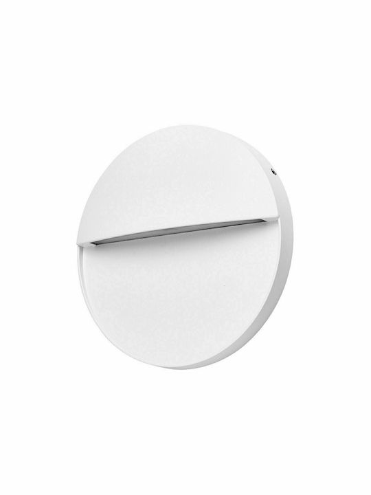 Avide AOLS6WLED-SEV Wall-Mounted Outdoor Ceiling Light LED IP54 6W with Natural White Light 35x19.5x35εκ.