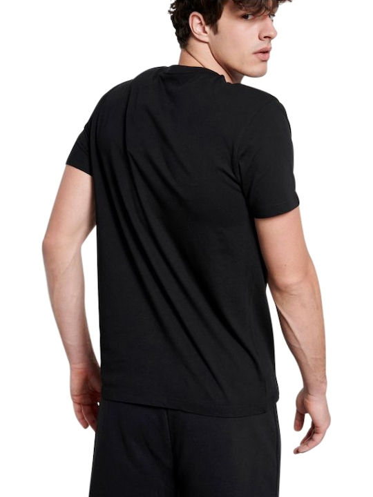 Garage Fifty5 Men's Short Sleeve Blouse Polo Black