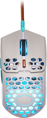 CoolerMaster MM711 Gaming Ποντίκι 16000 DPI Matte Gray