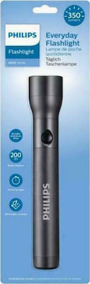 Philips Flashlight LED Waterproof IPX4 with Maximum Brightness 350lm