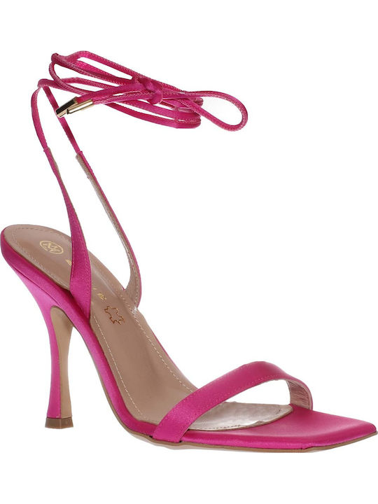Fabric Sandals Fuchsia
